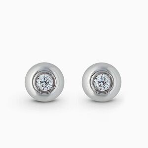 .20 cts Lab Diamond Sterling Silver Stud Earrings